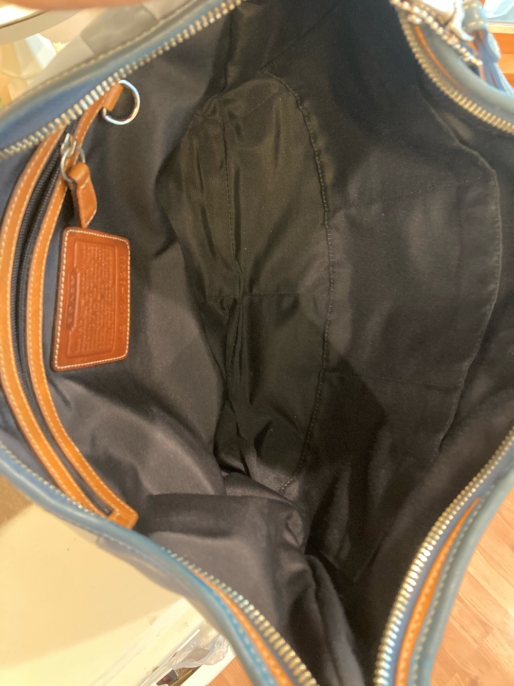 Vintage Coach Y2K Ergo Striped Leather Hobo Bag Shoulder 9298 Limited Edition - Picture 8 of 16